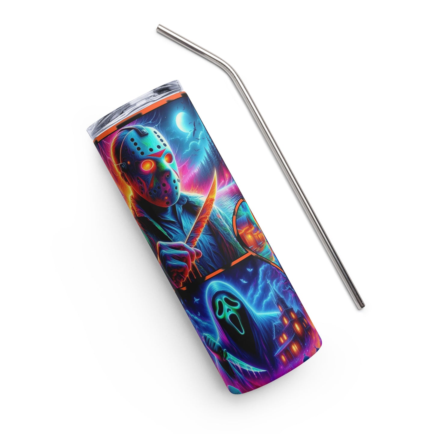 Horror Neon tumbler