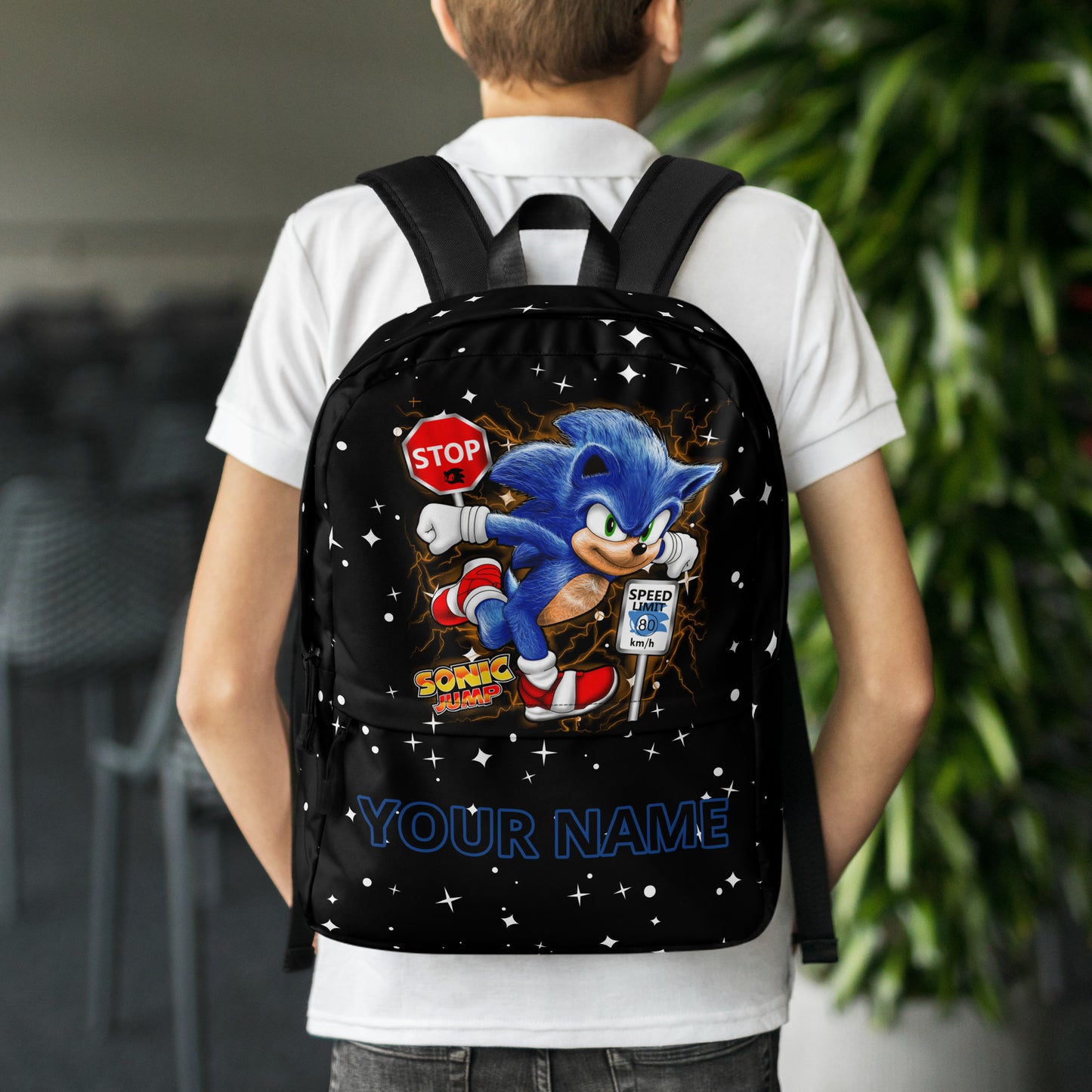 Personalization Hedgehog Backpack