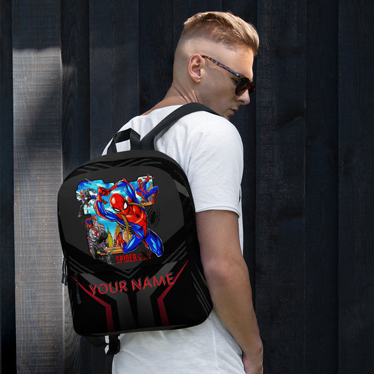 Personalization Spiderman Backpack