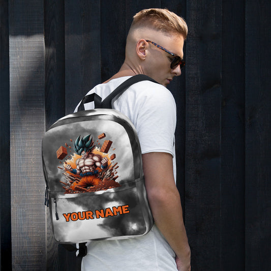 Personalization Goku Backpack