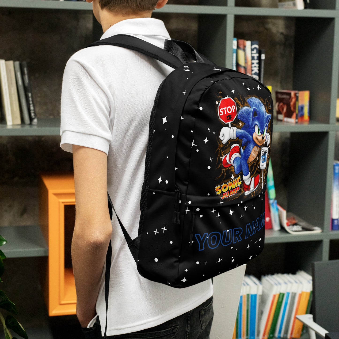 Personalization Hedgehog Backpack