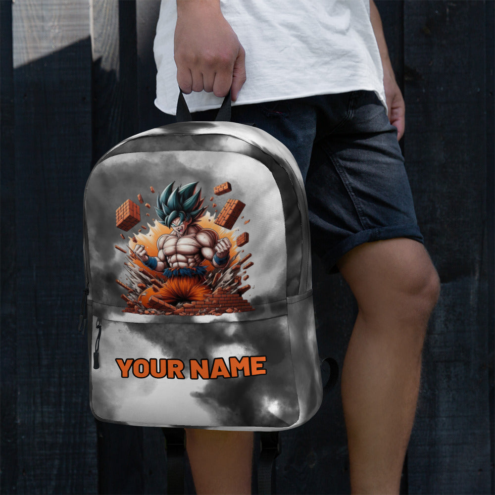 Personalization Goku Backpack