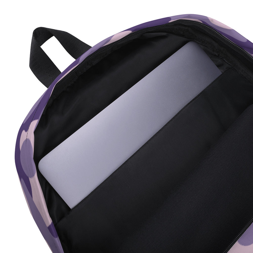 Purple Camo Backpack