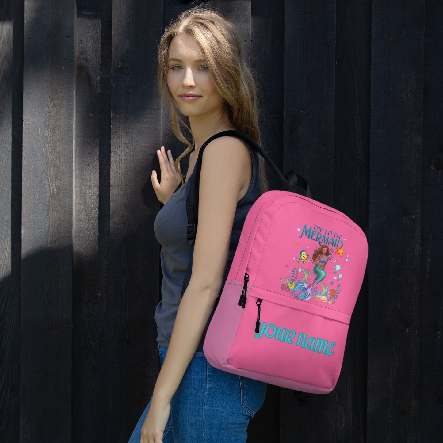 Personalization Mermaid Backpack