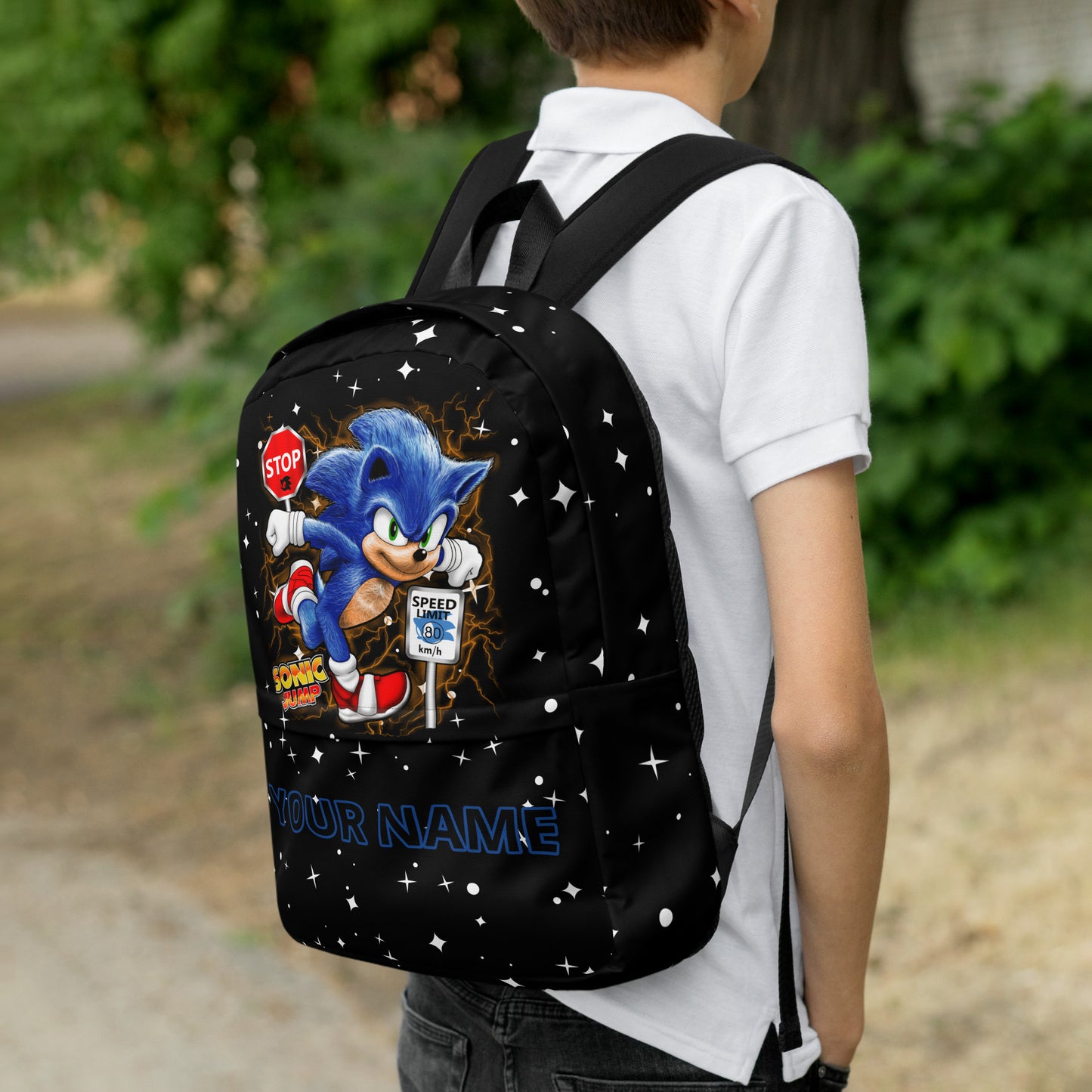 Personalization Hedgehog Backpack