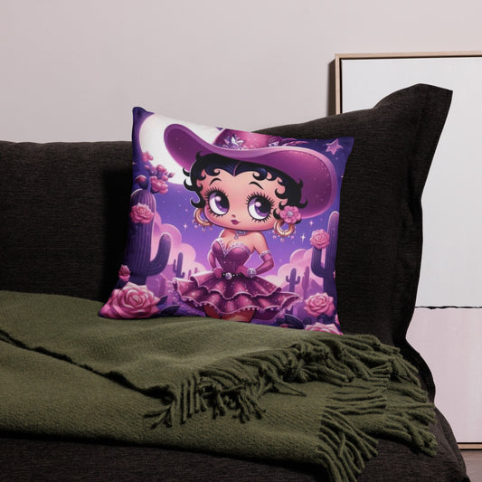 Cowgirl Boop pillow