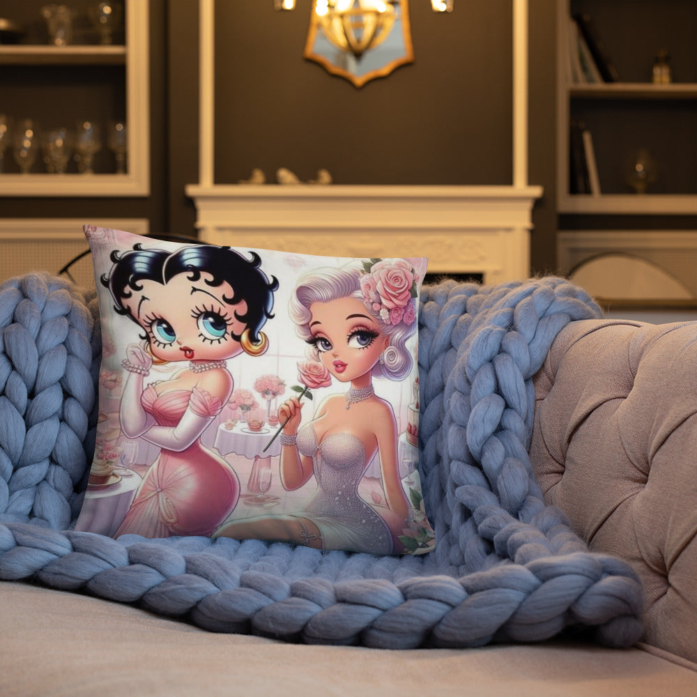 Ladies in Pink Pillow