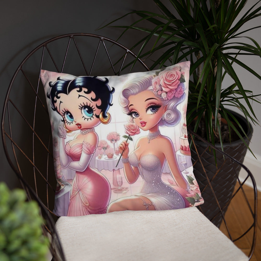 Ladies in Pink Pillow