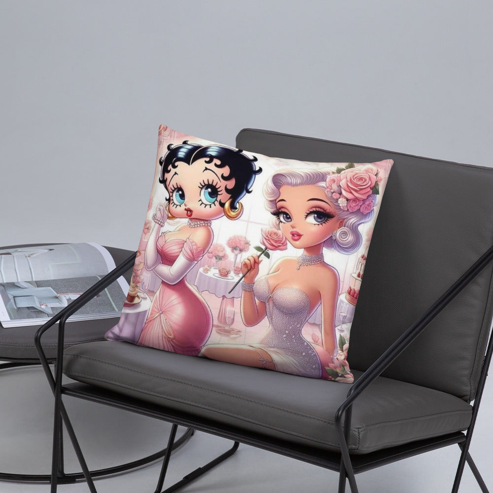 Ladies in Pink Pillow