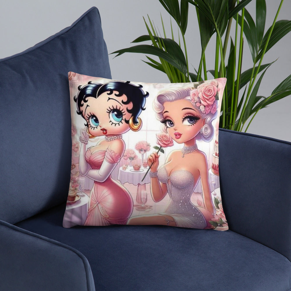 Ladies in Pink Pillow