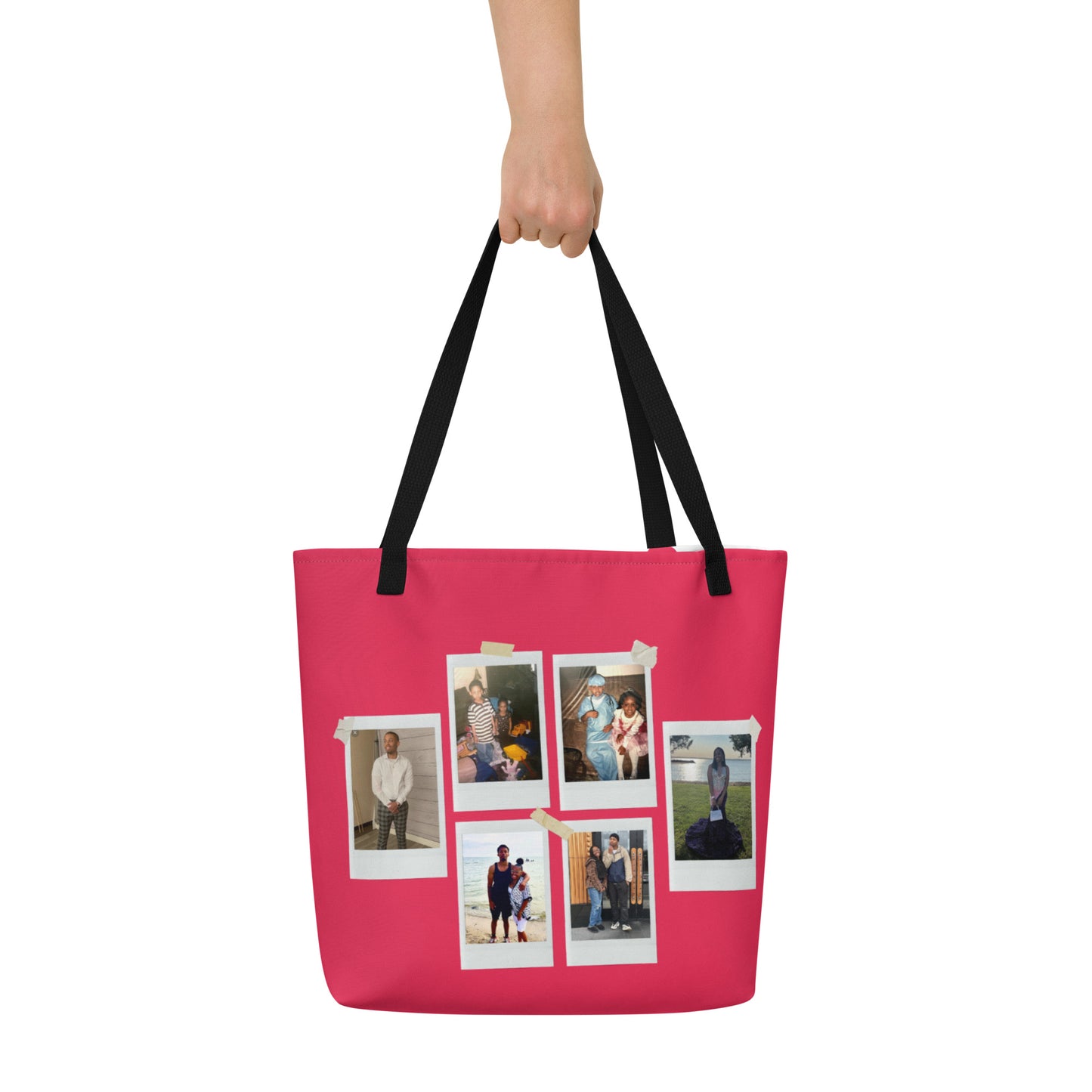 Customized Memory Large Tote Bag