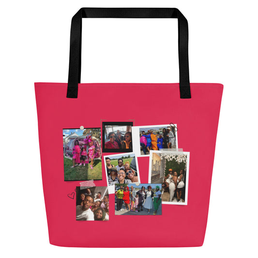 Customized Memory Large Tote Bag