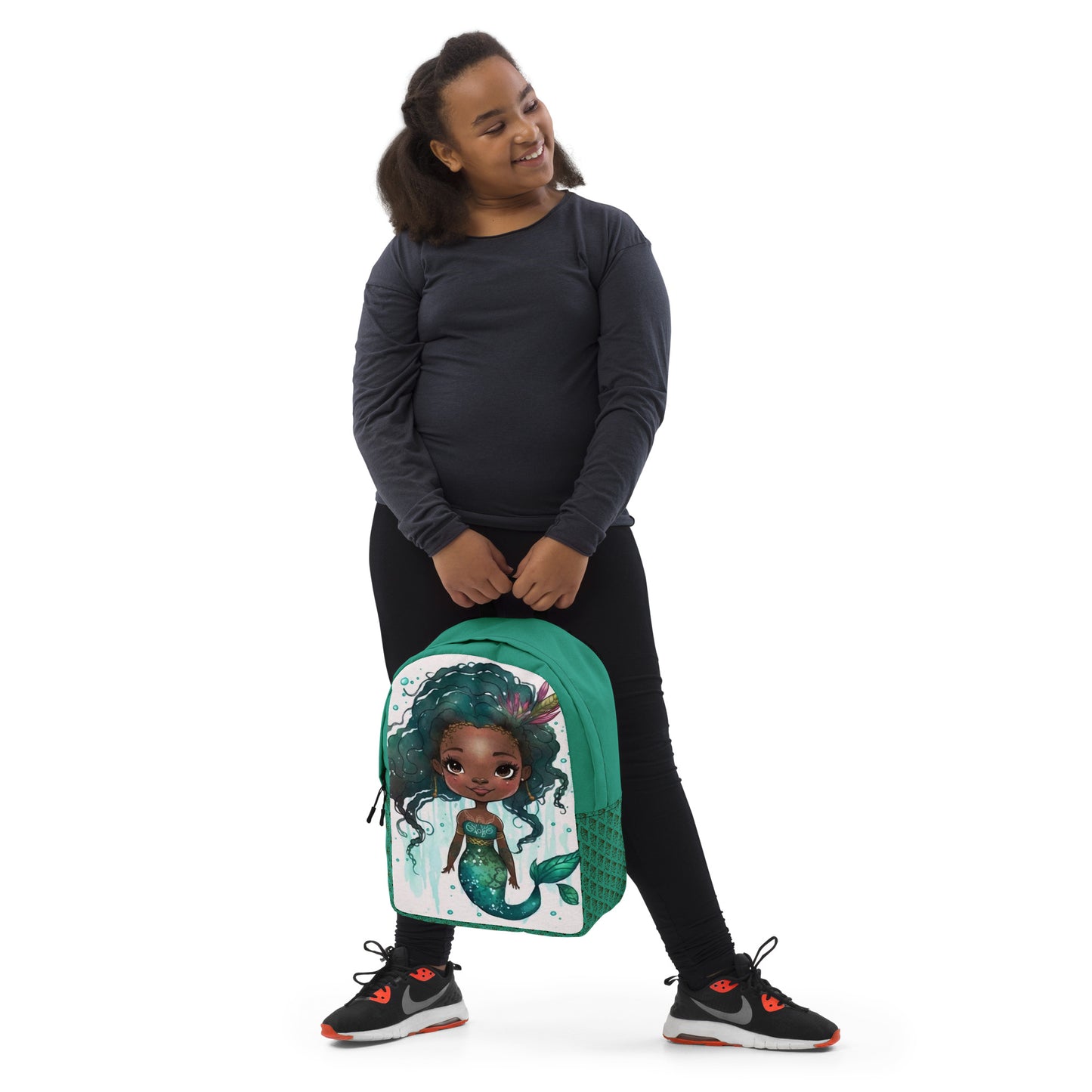 Mermaid Teal/White Backpack