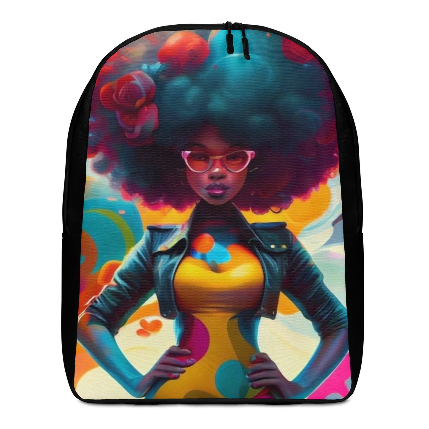 Colorful Afro Backpack