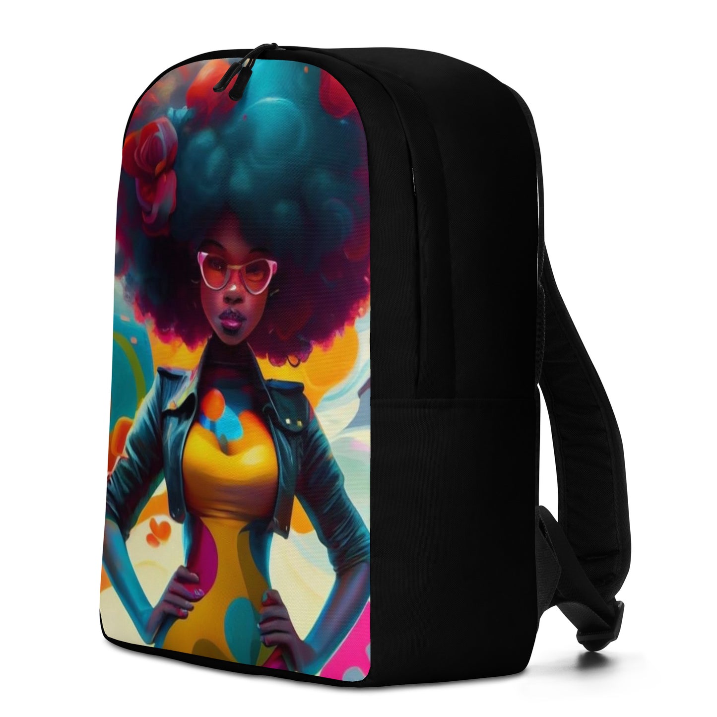 Colorful Afro Backpack