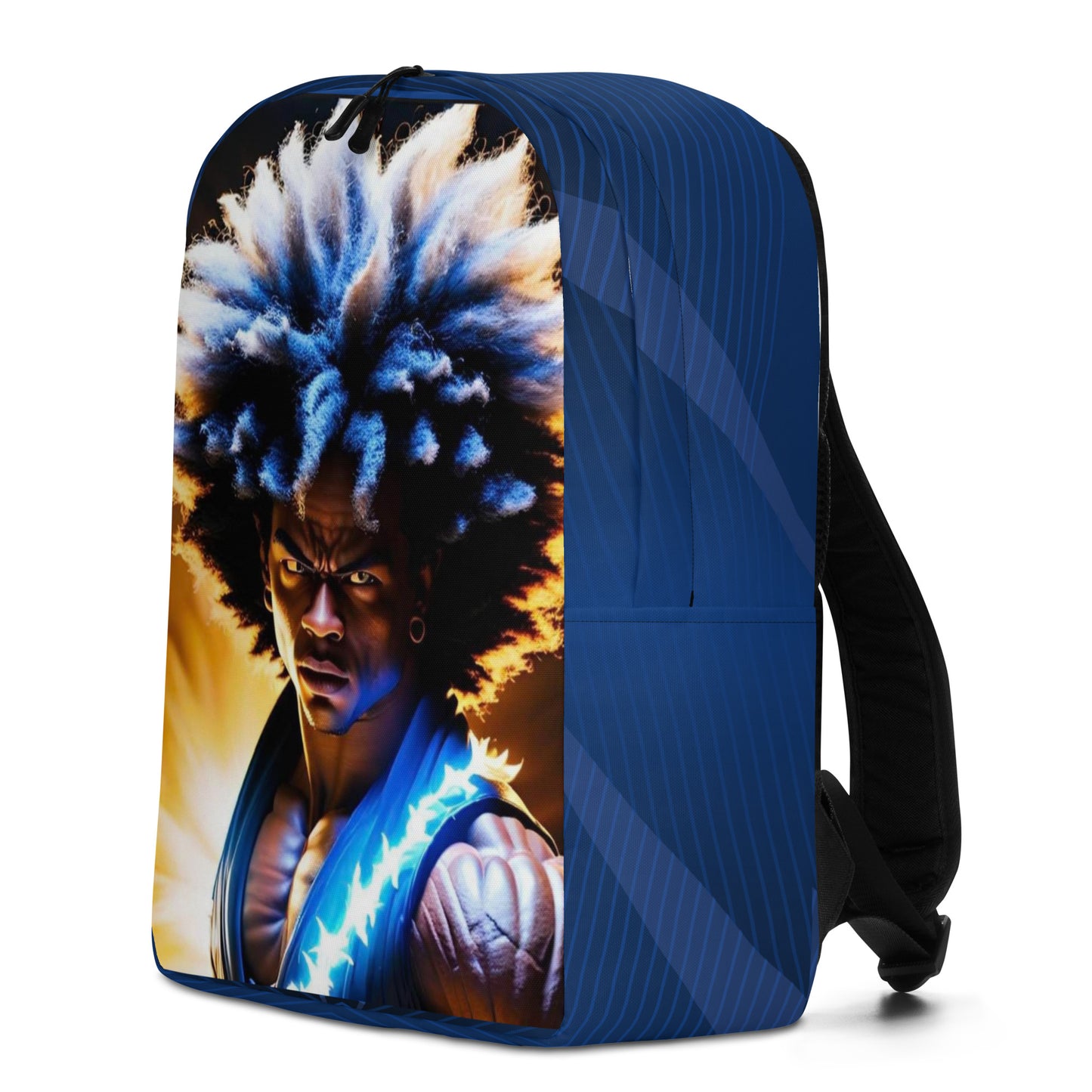 Afro DBZ Backpack Blue