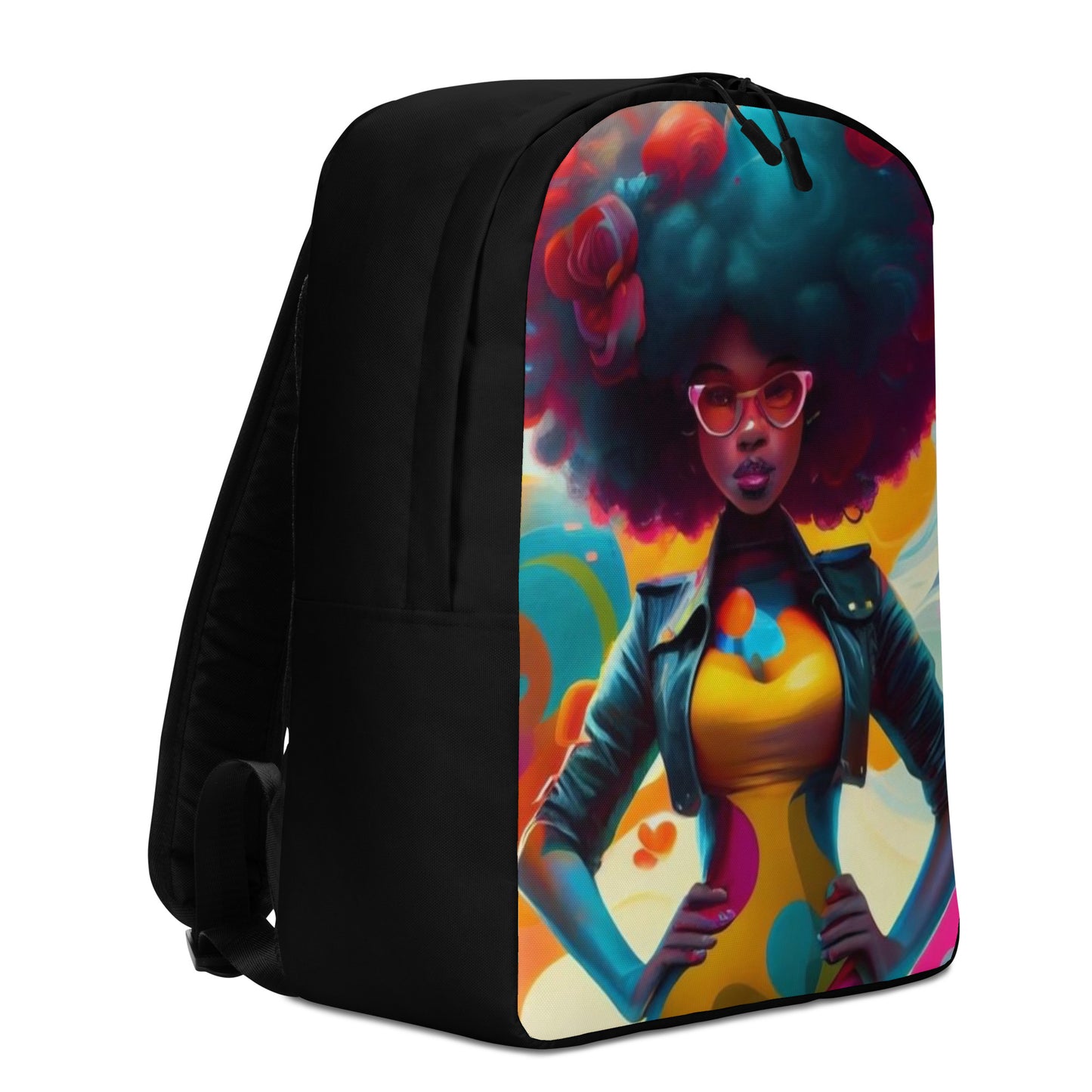 Colorful Afro Backpack