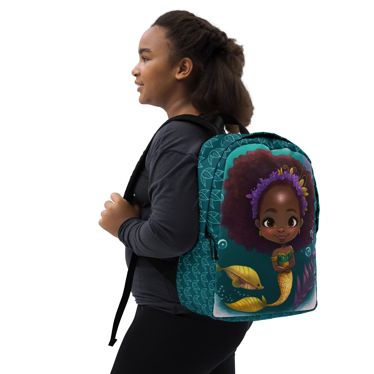 Mermaid Teal Backpack