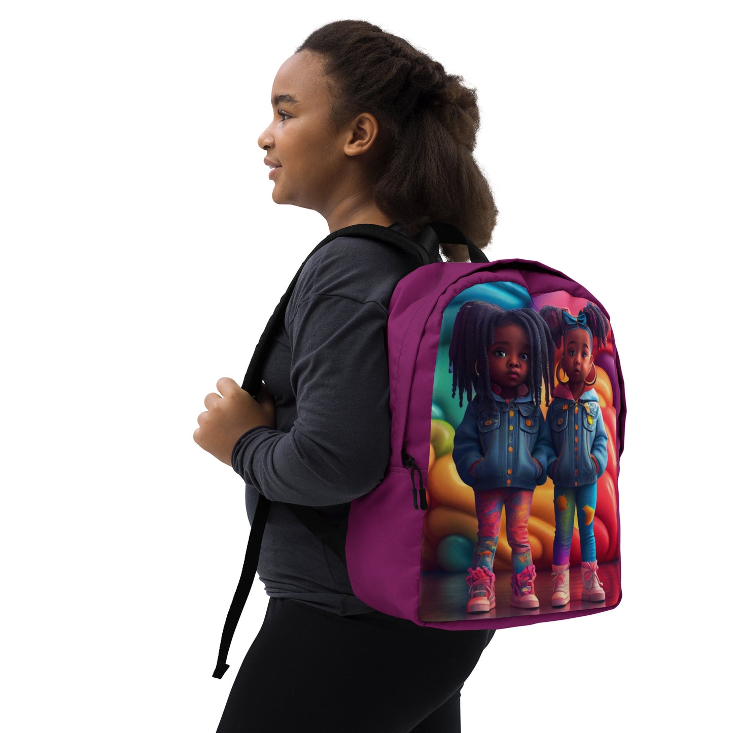 Purple Girls Backpack