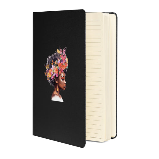 Halo Butterfly Hardcover bound notebook