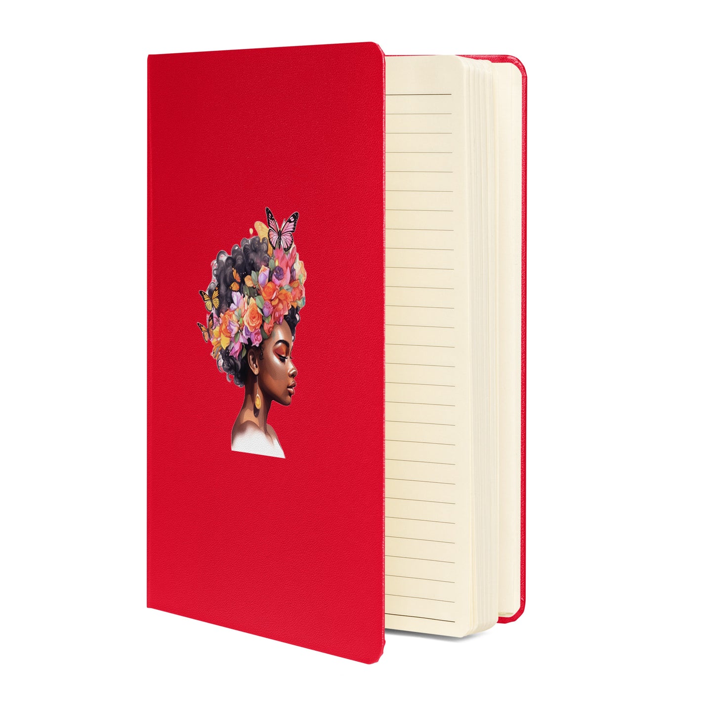 Halo Butterfly Hardcover bound notebook