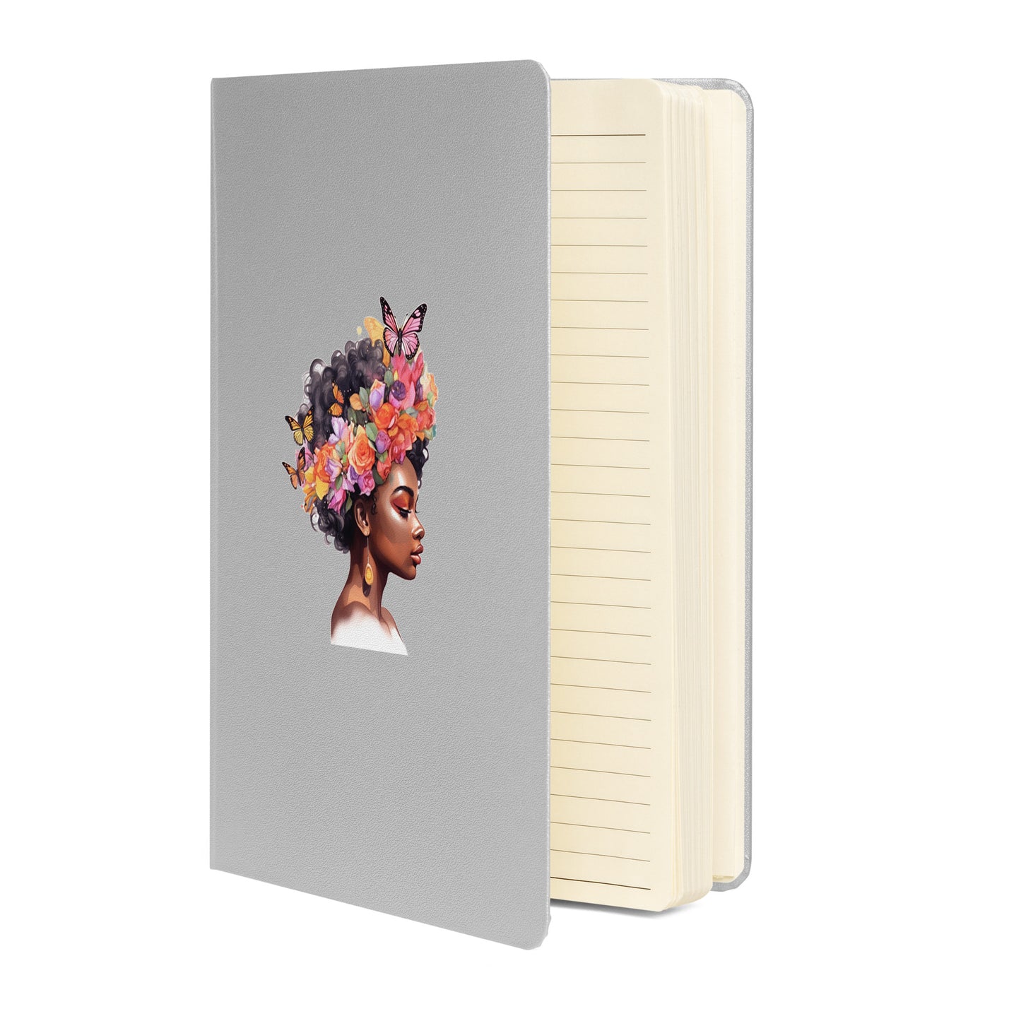 Halo Butterfly Hardcover bound notebook