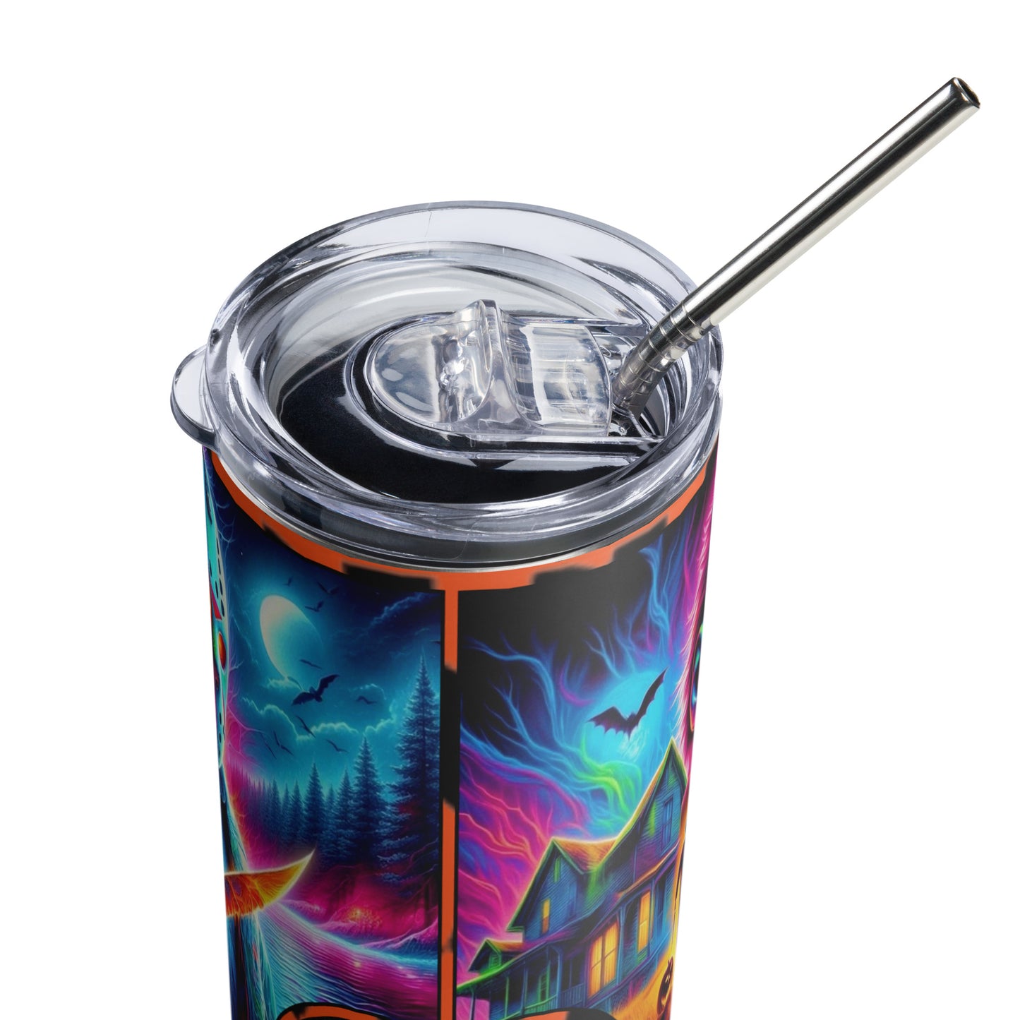 Horror Neon tumbler