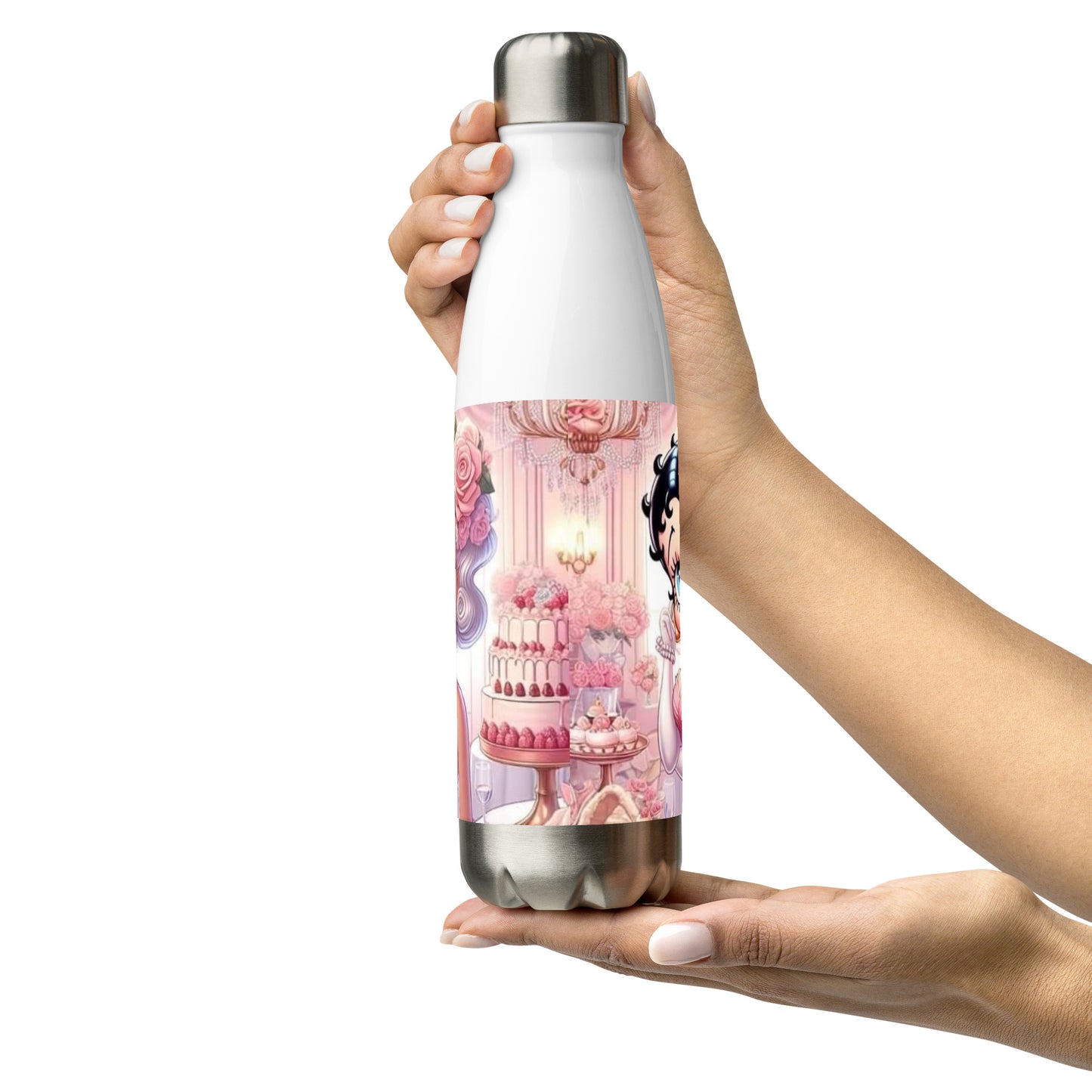 Ladies in Pink water bottle