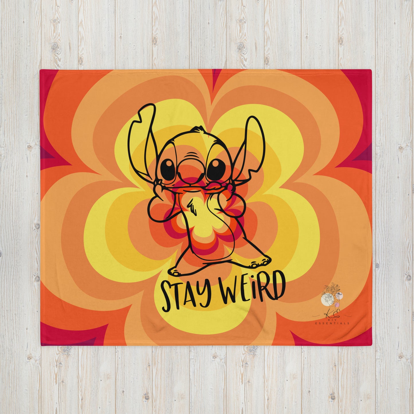 Stay Weird Blanket