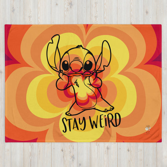 Stay Weird Blanket