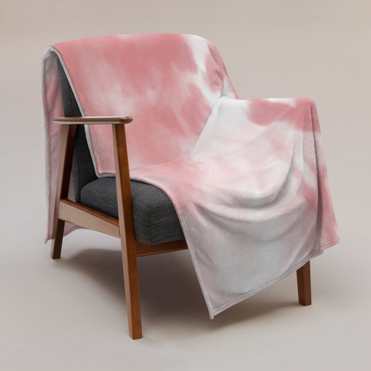 Pink Tie-dye Blanket