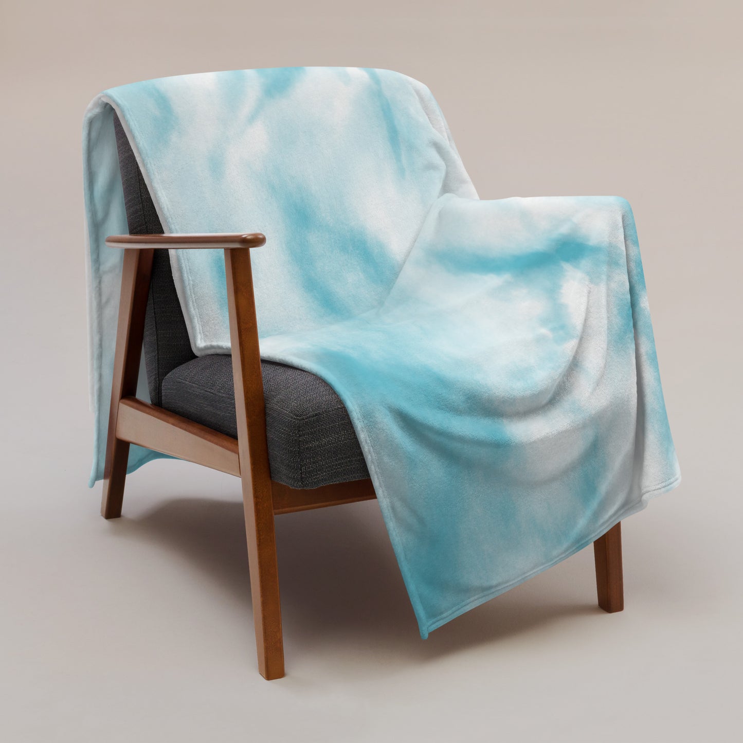 Blue Tie-dye Blanket