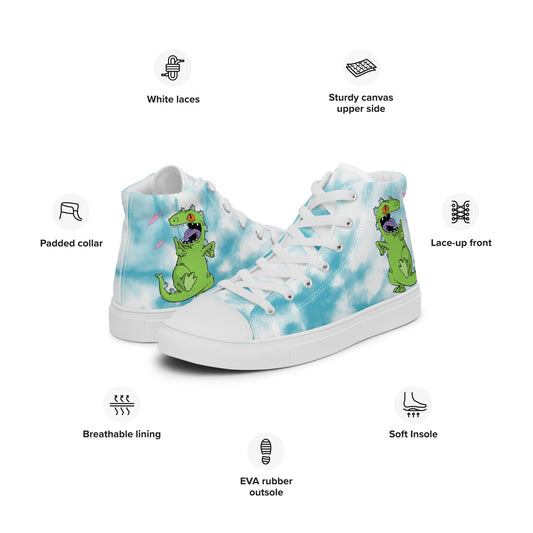 Blue Reptar Women's high top shoes